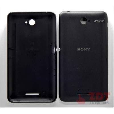 Задня кришка для Sony Xperia E4 / E2104 / E2105 / E2114 / E2115 Black Задня кришка для Sony Xperia E4 / E2104 / E2105 / E2114 / E2115 Black