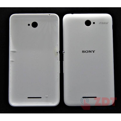 Задня кришка для Sony Xperia E4 / E2104 / E2105 / E2114 / E2115 White Задня кришка для Sony Xperia E4 / E2104 / E2105 / E2114 / E2115 White