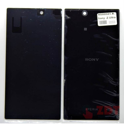 Задня кришка для Sony Xperia Z Ultra / C6806 / C6833 / C6802 Black Задня кришка для Sony Xperia Z Ultra / C6806 / C6833 / C6802 Black