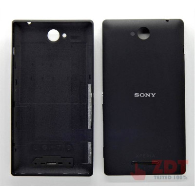 Задня кришка для Sony Xperia C / C2305 Black Задня кришка для Sony Xperia C / C2305 Black