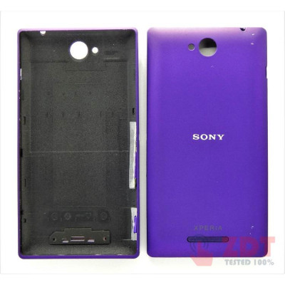 Задня кришка для Sony Xperia C / C2305 Purple Задня кришка для Sony Xperia C / C2305 Purple