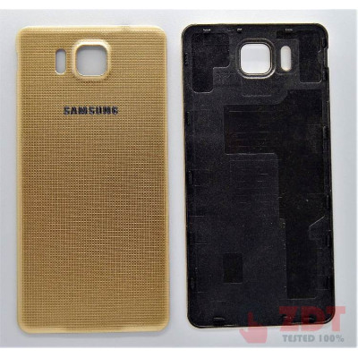 Задня кришка для Samsung G850 Galaxy Alpha Gold Задня кришка для Samsung G850 Galaxy Alpha Gold