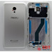 Задня кришка для Meizu MX6 Silver