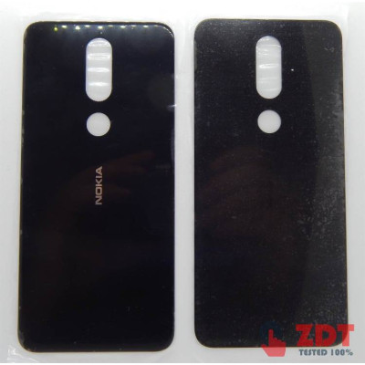 Задня кришка для Nokia 6.1 Plus Dual Sim / TA-1116) Black Задня кришка для Nokia 6.1 Plus Dual Sim / TA-1116) Black