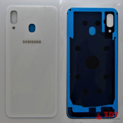 Задня кришка для Samsung A20 / A205 White Задня кришка для Samsung A20 / A205 White