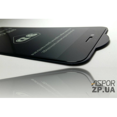Скло захисне BLUE LIGHT 9D для iPhone 6 Plus/6S Plus- чорний