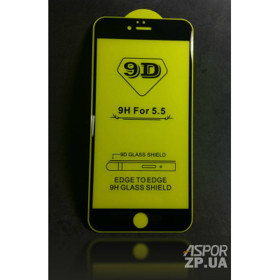 Скло захисне Full Glue 9D TRIPLEX для iPhone 6 Plus- чорний
