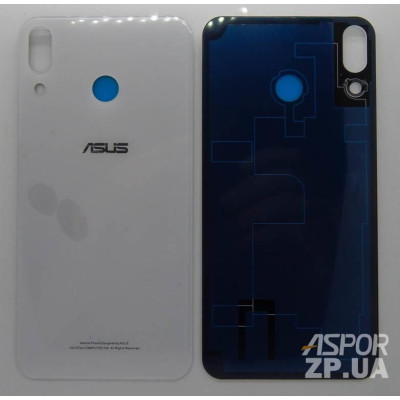 Задня кришка для Asus ZenFone 5Z (Z01RD ZS620KL) ZenFone 5 (X00QD ZE620KL) White