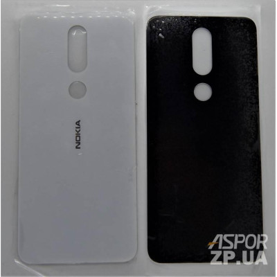 Задня кришка для Nokia 6.1 Plus Dual Sim / TA-1116) White