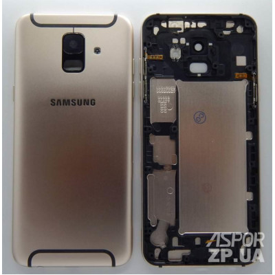 Задня кришка для Samsung A6 / A600 Gold Задня кришка для Samsung A6 / A600 Gold
