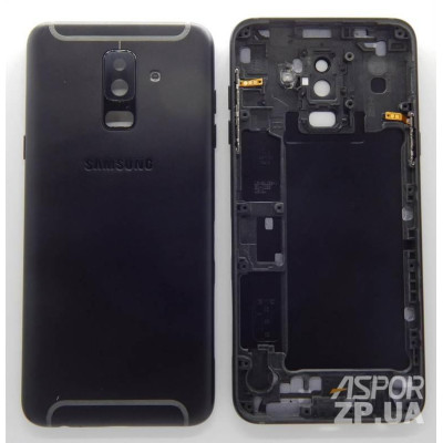 Задня кришка для Samsung A6 Plus / A605 Black