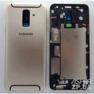 Задня кришка для Samsung A6 Plus / A605 Gold