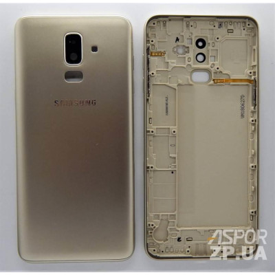 Задня кришка для Samsung J8 / J810 Gold