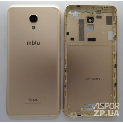 Задня кришка для Meizu M6S Gold