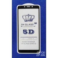 Скло захисне Full Glue для Xiaomi Redmi 6 в тех. упаковці- чорний Скло захисне Full Glue для Xiaomi Redmi 6 в тех. упаковці- чорний