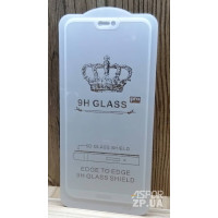 Скло захисне Full Glue для Huawei P20 Lite в тех. упаковці- білий Скло захисне Full Glue для Huawei P20 Lite в тех. упаковці- білий