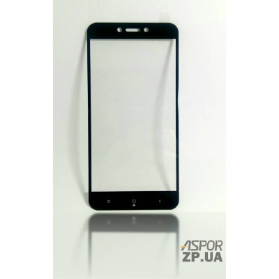 Скло захисне Full Glue 9H для Xiaomi Redmi GO- чорний