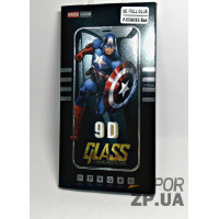 Скло захисне 9D BLUE Full Glue для iPhone XS Max в упаковці- чорний Скло захисне 9D BLUE Full Glue для iPhone XS Max в упаковці- чорний