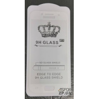 Скло захисне Full Glue для Samsung A320/A3 2017 в тех. упаковці- білий Скло захисне Full Glue для Samsung A320/A3 2017 в тех. упаковці- білий