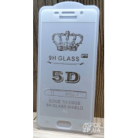Скло захисне Full Glue для Samsung A310/A3 2016 в тех. упаковці- білий Скло захисне Full Glue для Samsung A310/A3 2016 в тех. упаковці- білий