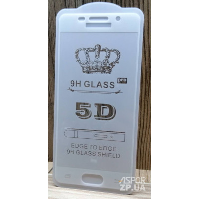 Скло захисне Full Glue для Samsung A310/A3 2016 в тех. упаковці- білий Скло захисне Full Glue для Samsung A310/A3 2016 в тех. упаковці- білий