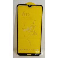 Скло захисне 6D Premium для Huawei Y7 2019 в тех. упаковці- чорний Скло захисне 6D Premium для Huawei Y7 2019 в тех. упаковці- чорний