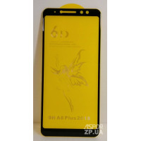 Скло захисне 6D Premium для Samsung A8 Plus 2018 A730 в тех. упаковці- чорний Скло захисне 6D Premium для Samsung A8 Plus 2018 A730 в тех. упаковці- чорний