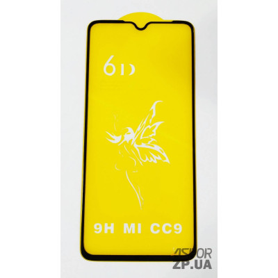 Скло захисне 6D Premium для Xiaomi Mi 9 Lite/CC9 в тех. упаковці- чорний Скло захисне 6D Premium для Xiaomi Mi 9 Lite/CC9 в тех. упаковці- чорний