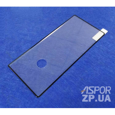 Скло захисне Edge Full Glue для Samsung Note 10 в тех. упаковці- чорний