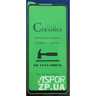 Плівка захисна CERAMiCS для Samsung A21s/A217- чорний Плівка захисна CERAMiCS для Samsung A21s/A217- чорний