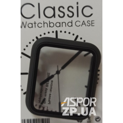 Скло захисне 360 для Apple Watch 38мм- №1- чорний Скло захисне 360 для Apple Watch 38мм- №1- чорний