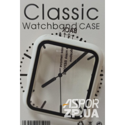 Скло захисне 360 для Apple Watch 42мм- №3- білий Скло захисне 360 для Apple Watch 42мм- №3- білий