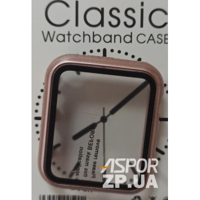 Скло захисне 360 для Apple Watch 42мм- №8 рожеве золото Скло захисне 360 для Apple Watch 42мм- №8 рожеве золото