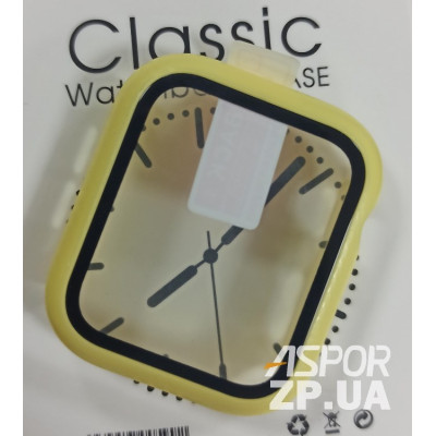 Скло захисне Classic для Apple Watch 40мм- №7 жовтий Скло захисне Classic для Apple Watch 40мм- №7 жовтий