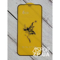 Скло захисне 6D Premium для iPhone 12 Pro Max 6.7` в тех. упаковці- чорний Скло захисне 6D Premium для iPhone 12 Pro Max 6.7` в тех. упаковці- чорний