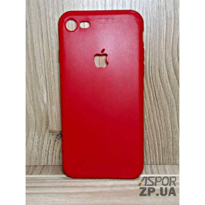 Накладка Soft Touch для iPhone 7- Яблуко Накладка Soft Touch для iPhone 7- Яблуко