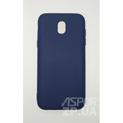 Накладка SMTT Soft Touch для Samsung J530/J5 2017- синій Накладка SMTT Soft Touch для Samsung J530/J5 2017- синій