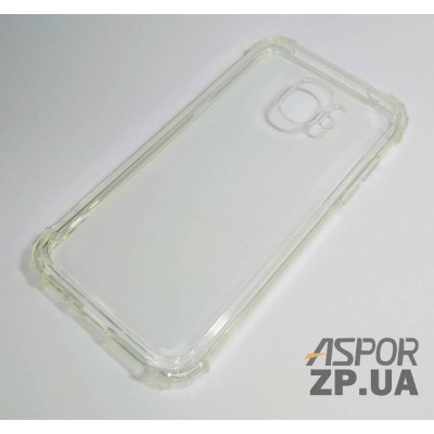 Накладка Military Grade протиударна для Samsung J2 Pro/J250- прозорий Накладка Military Grade протиударна для Samsung J2 Pro/J250- прозорий