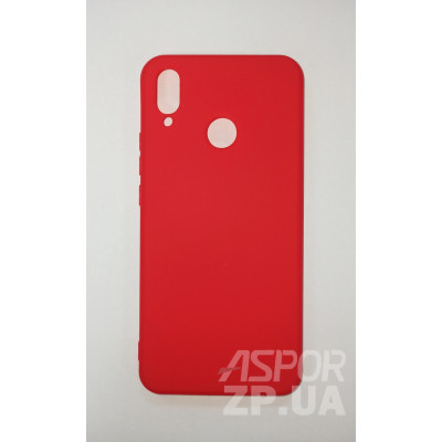 Накладка SMTT Soft Touch для Huawei P Smart Plus- червоний Накладка SMTT Soft Touch для Huawei P Smart Plus- червоний
