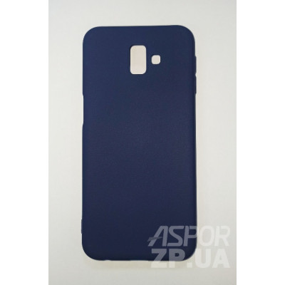 Накладка SMTT Soft Touch для Samsung J6 Plus/J610- синій Накладка SMTT Soft Touch для Samsung J6 Plus/J610- синій