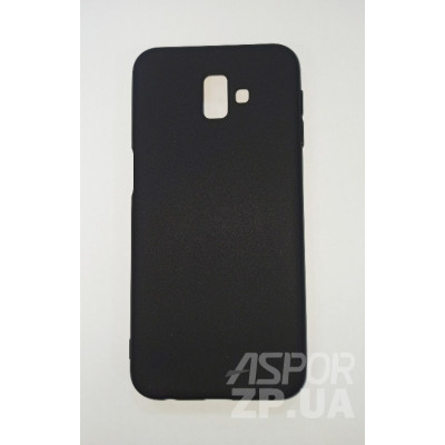 Накладка SMTT Soft Touch для Samsung J6 Plus/J610- чорний Накладка SMTT Soft Touch для Samsung J6 Plus/J610- чорний