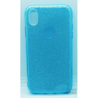 Накладка Shine для iPhone XR- блакитний Накладка Shine для iPhone XR- блакитний