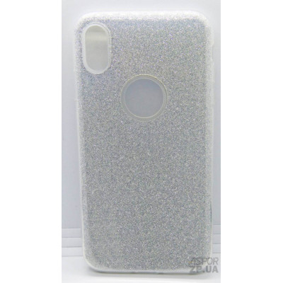 Накладка Shine для iPhone XS Max- срібло Накладка Shine для iPhone XS Max- срібло