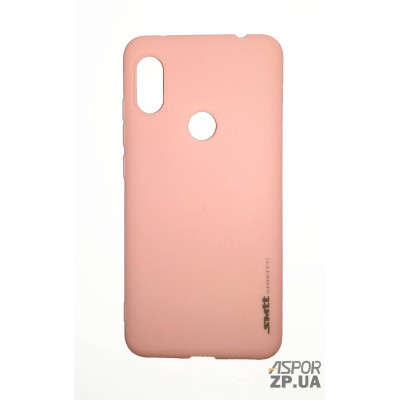 Накладка SMTT Soft Touch для Xiaomi Redmi Note 6 Pro- рожевий Накладка SMTT Soft Touch для Xiaomi Redmi Note 6 Pro- рожевий