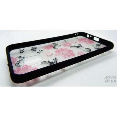 Накладка Yotoo Flowers для Samsung J2 Core/J260- квітка- рожевий