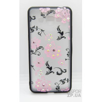 Накладка Yotoo Flowers для Samsung J2 Prime/G532- квітка- рожевий