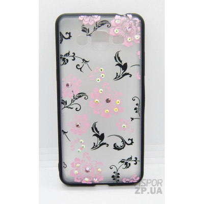 Накладка Yotoo Flowers для Samsung J2 Prime/G532- квітка- рожевий Накладка Yotoo Flowers для Samsung J2 Prime/G532- квітка- рожевий