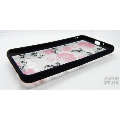 Накладка Yotoo Flowers для Samsung J2 Prime/G532- квітка- рожевий