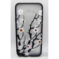 Накладка Yotoo Flowers для Samsung J4 Plus/J415- Сакура біла Накладка Yotoo Flowers для Samsung J4 Plus/J415- Сакура біла