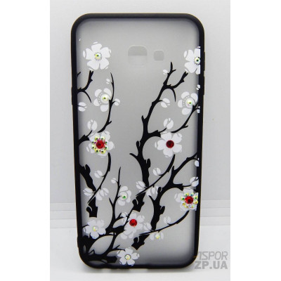 Накладка Yotoo Flowers для Samsung J4 Plus/J415- Сакура біла Накладка Yotoo Flowers для Samsung J4 Plus/J415- Сакура біла
